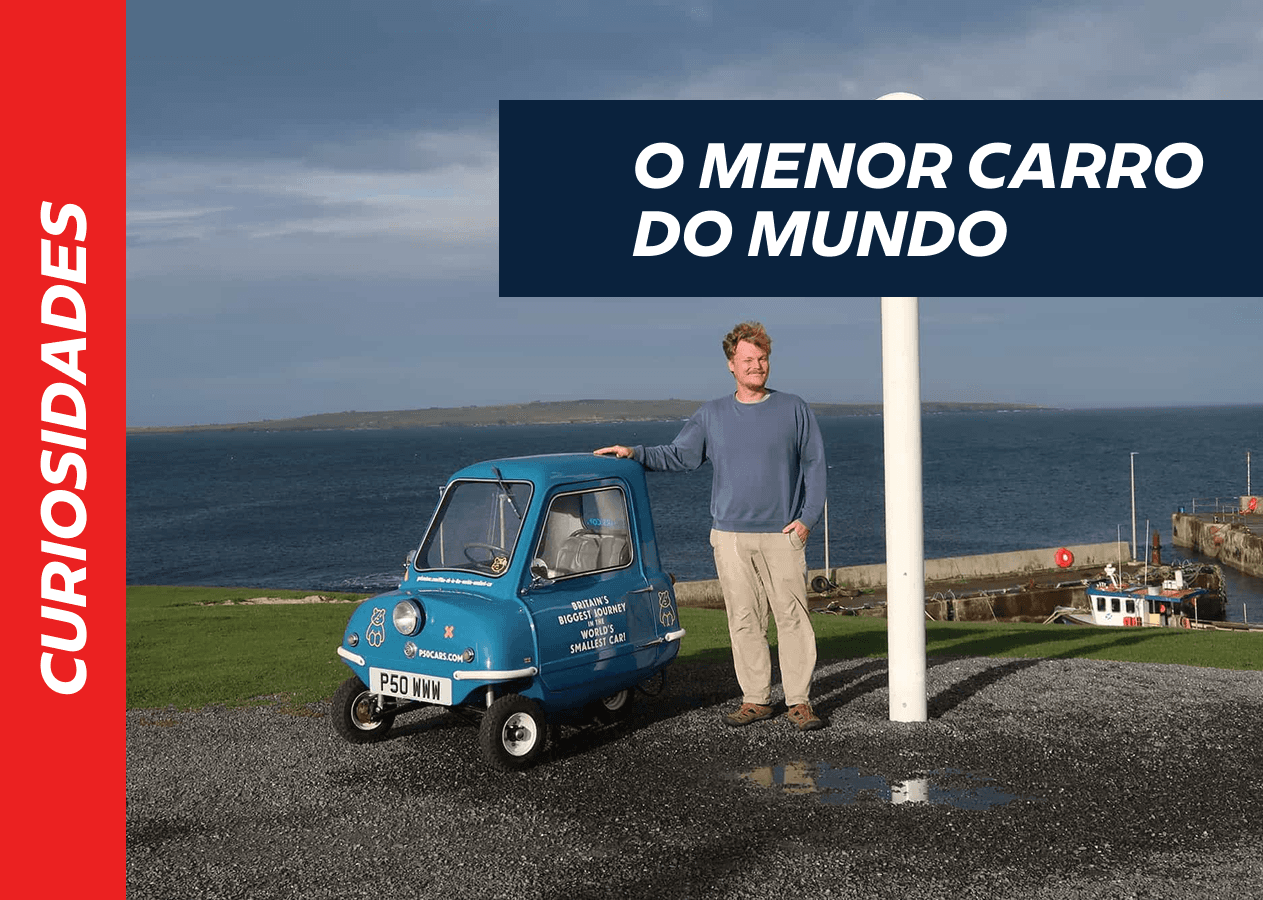 Curiosidade automotiva: conheça o menor carro do mundo