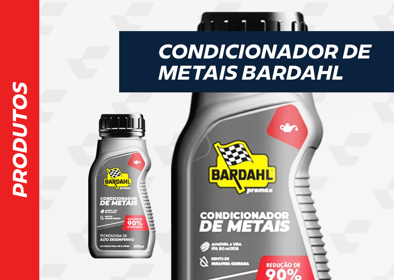 Condicionador de metais: proteção e performance para o motor